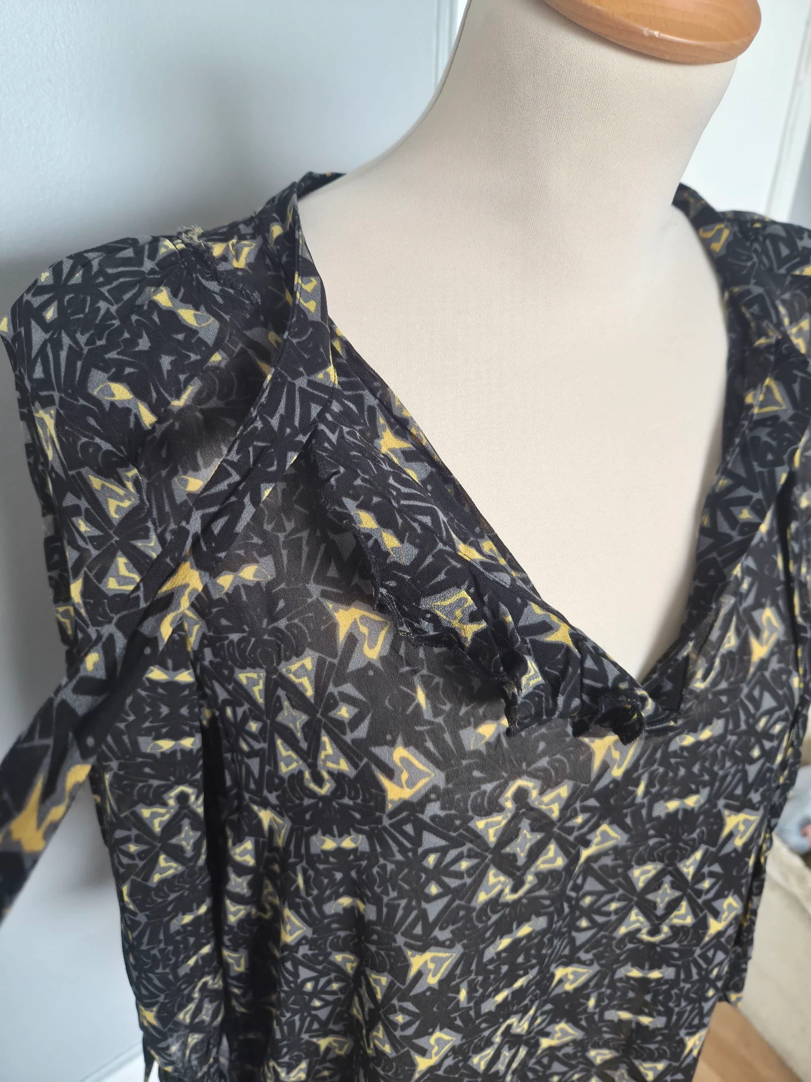 Ba&sh long sleeve blouse size 36 – photo 3